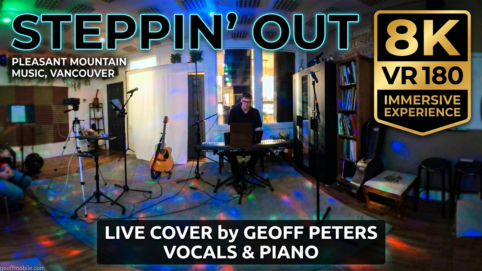 Geoff Peters Steppin Out Cover at Pleasant Mountain Music in Vancouver - thumbnail